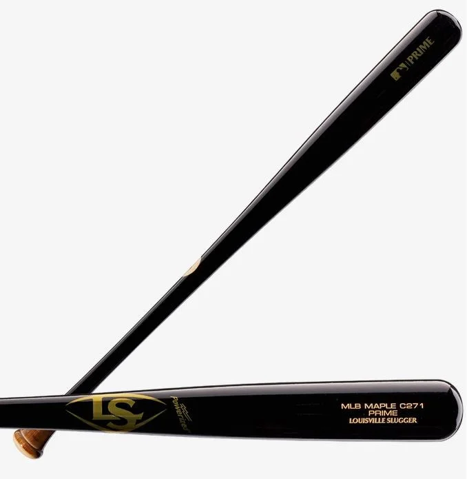 Baseball Bat For Soft Feel-Louisville Slugger Mlb Prime C271 Maple Wood Baseball Bat