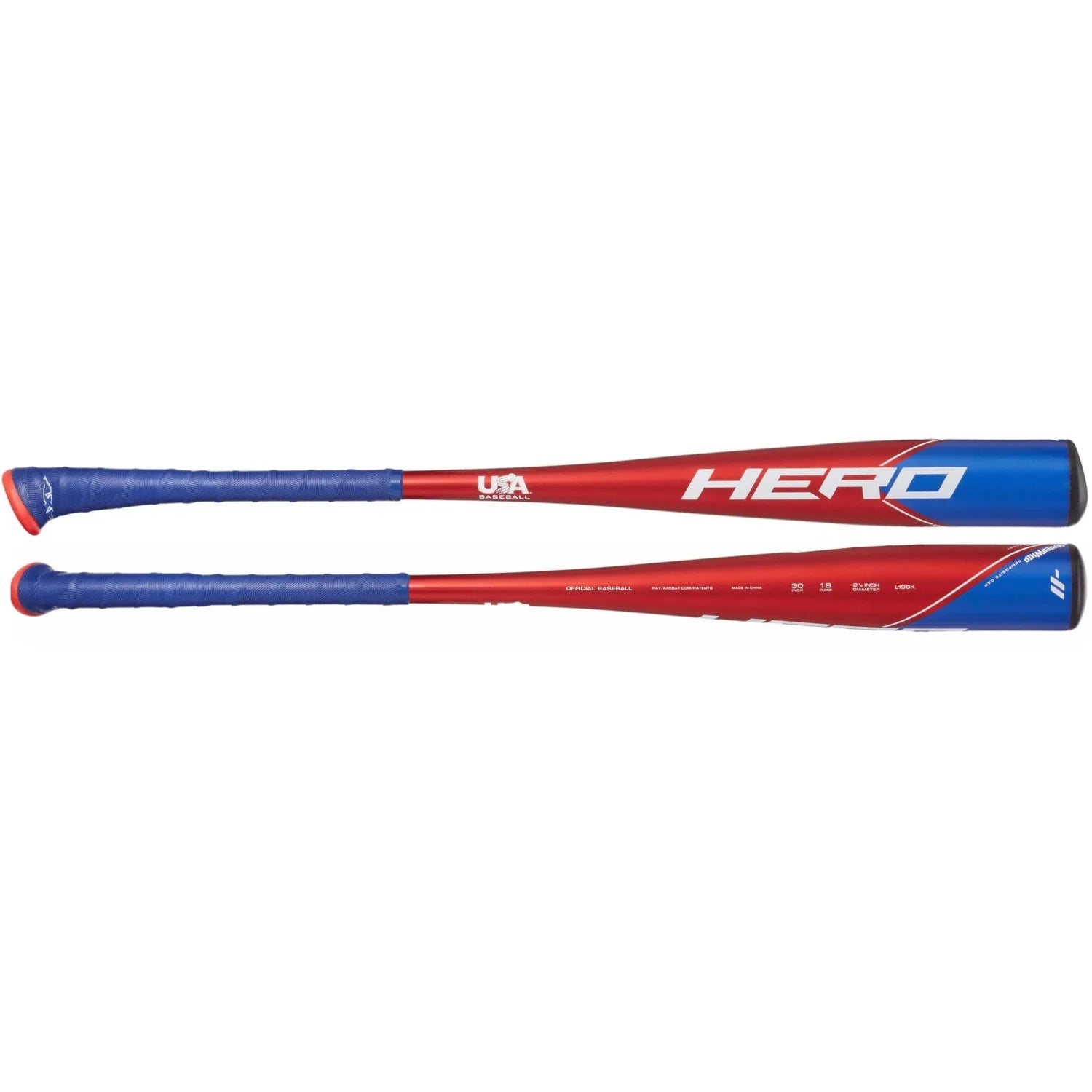 Baseball Bat With Best Sellers-Axe Hero (-11) 2-1/2" 1-Piece Lp1 Alloy Usa Baseball Bat