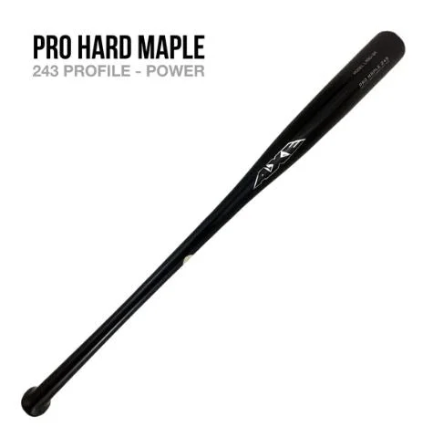 Baseball Bat With Warranty-Axe Pro Hard Maple 243 2-5/8" Wood Baseball Bat