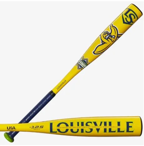 Baseball Bat With Birthday Themes-Louisville Slugger Bananas (-12.5) Youth T-Ball Bat