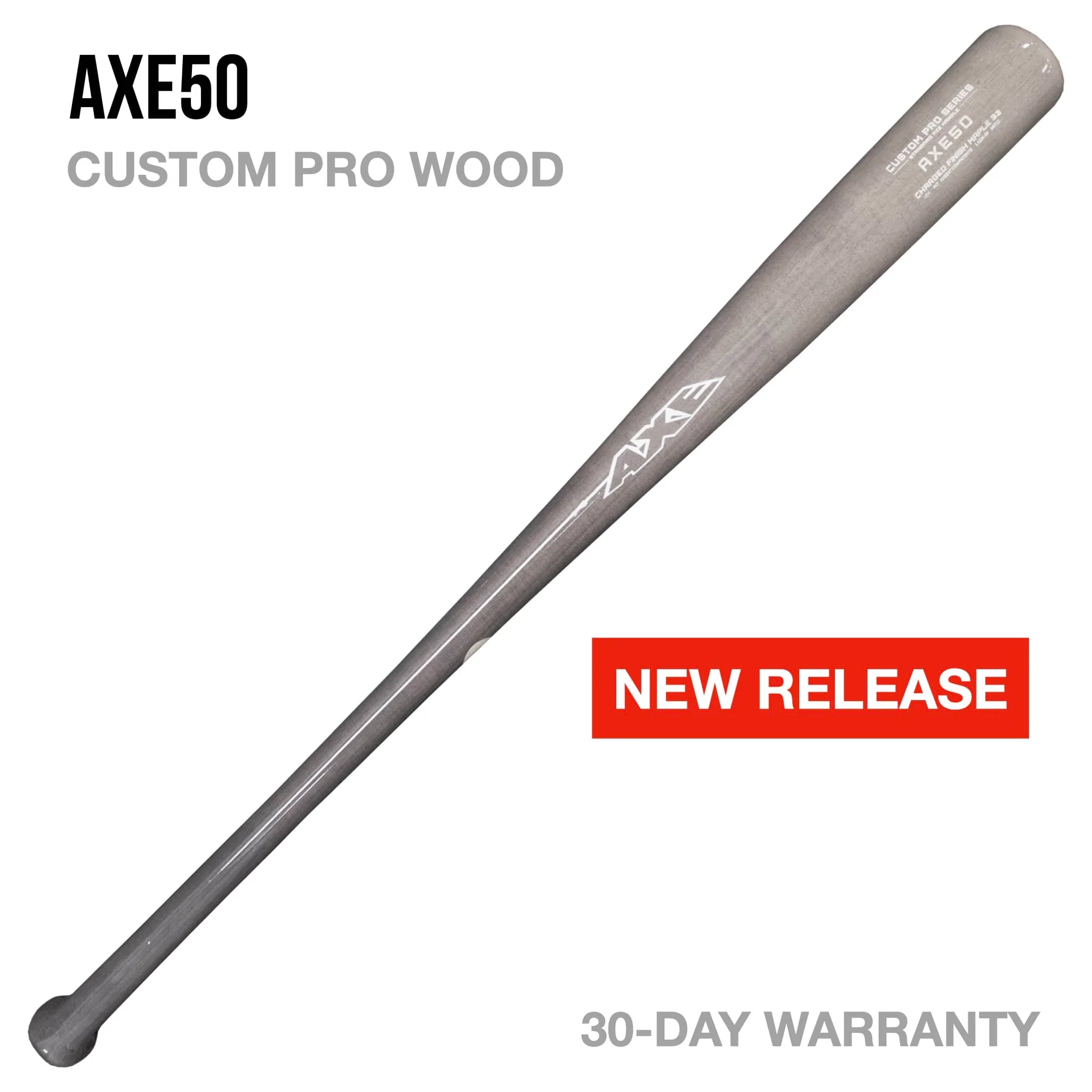 Baseball Bat For Power Hits-AXE50 Custom Pro Wood Baseball Bat