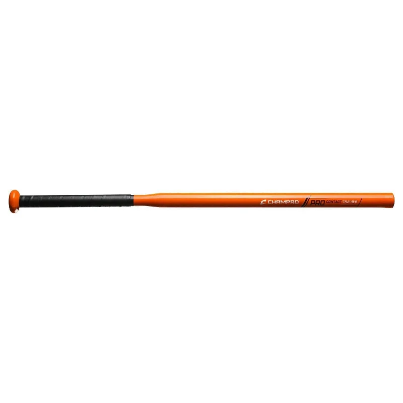 Baseball Bat With Signature Models-Champro A034P 30 Contact Pro Trainer Bat with 3 Training Balls 22 oz