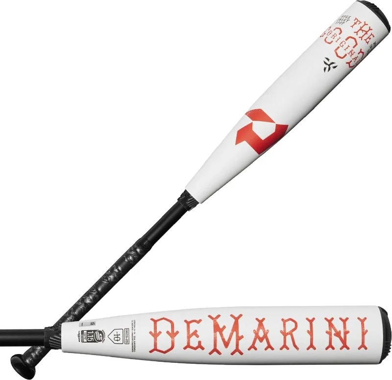 Baseball Bat With Short Practices-DeMarini The Goods (-10) USSSA Bat WBD2535010 - Black White