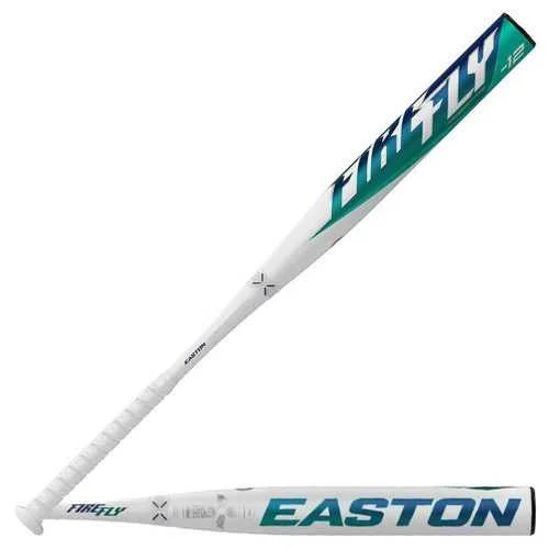 Baseball Bat For Competitive Leagues-Easton 2024 Fire Fly (-12) Fastpitch Bat - White Gray