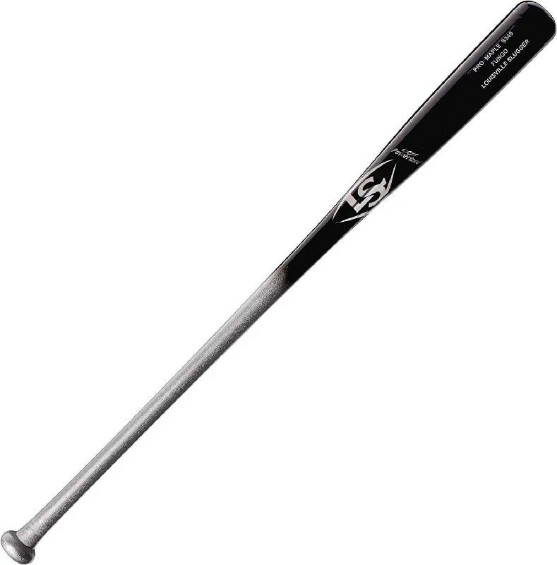 Baseball Bat For Local Stores-Louisville Slugger Maple S345 Fungo Bat - Silver Black