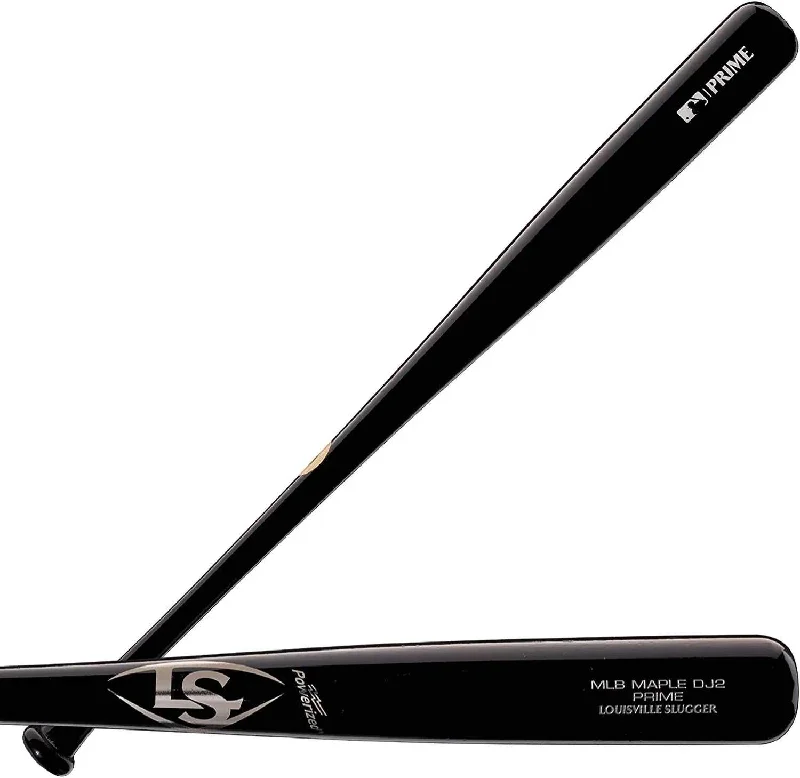 Baseball Bat For Big Hands-Louisville Slugger MLB Prime DJ2 Maple Bat - Black