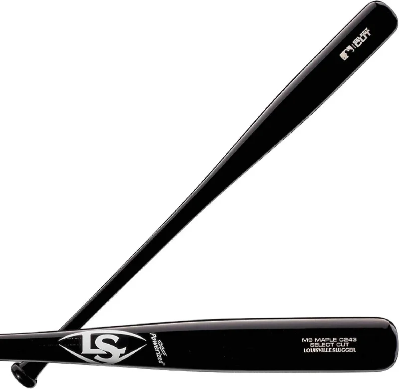 Baseball Bat For Arm Comfort-Louisville Slugger Select M9 C243 Maple Bat - Black