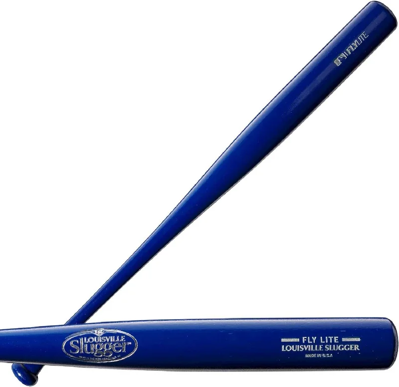 Baseball Bat With Spring Colors-Louisville Slugger Youth Flylite Y271 Poplar Wood Bat - Navy