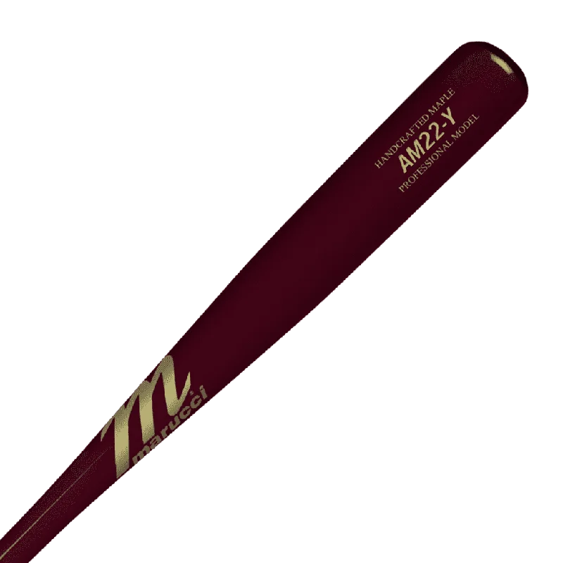 Baseball Bat For Winter Practice-Marucci Andrew Mccutchen Youth Pro Model Maple Bat MYVE3AM22 - Cherry