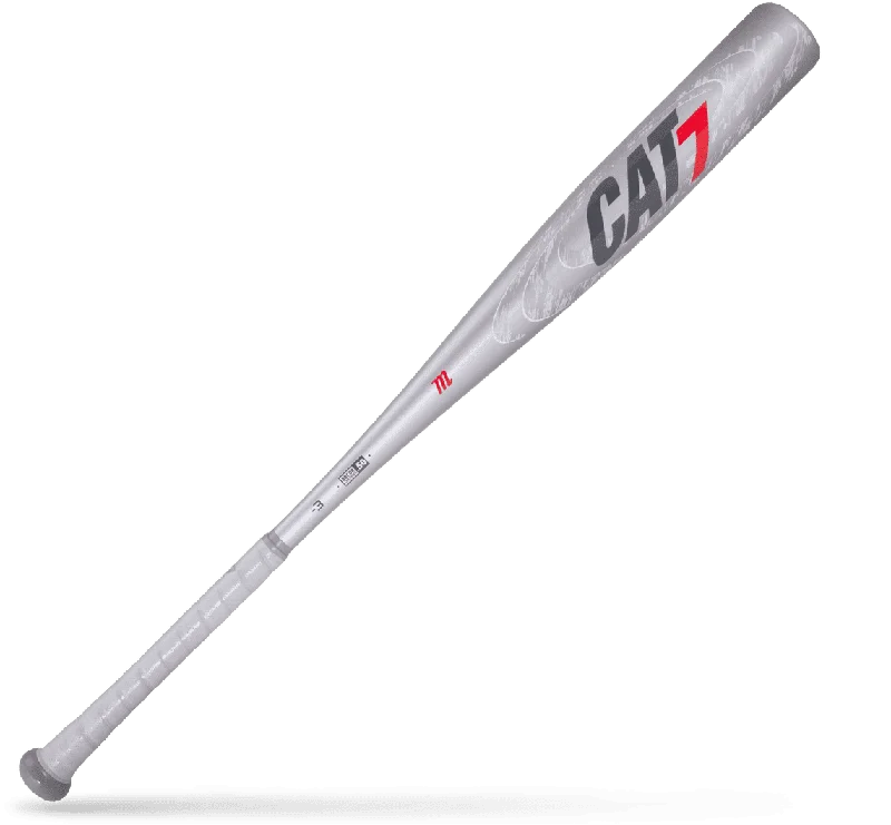 Baseball Bat For New Releases-Marucci Cat7 BBCOR (-3) Bat - Silver