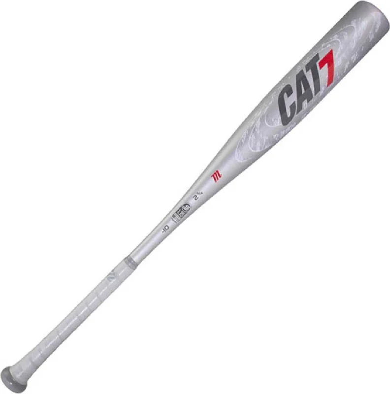 Baseball Bat For Trendsetters-Marucci Cat7 Senior League (-8) 2 5/8" Bat - Silver