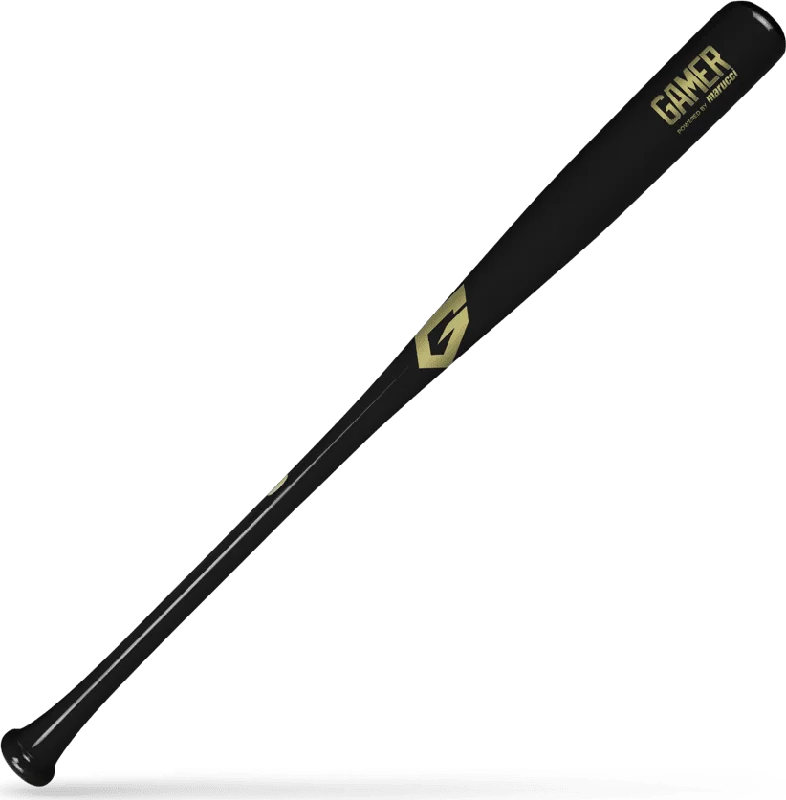 Baseball Bat For Daily Swings-Marucci Gamer Maple Wood Bat MVEGMR - Black