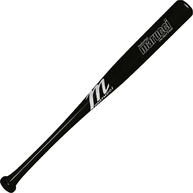 Baseball Bat With Champion Legacy-Marucci One-Hand Trainer Maple Bat - Black