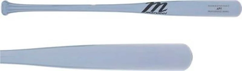 Baseball Bat With Aluminum Build-Marucci Pro AP5 Maple Wood Bat MVE4AP5-GG - Gunship Gray