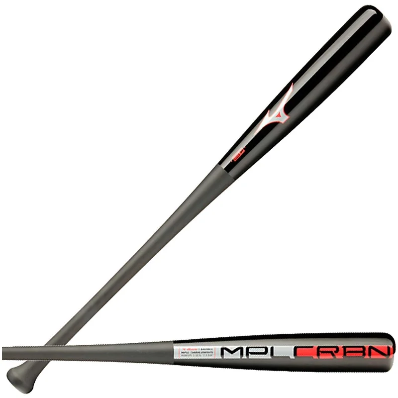 Baseball Bat For Singles Play-Mizuno Elite Maple Carbon 271 Composite Bat - Black Red