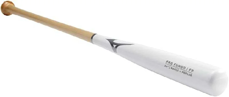 Baseball Bat With Travel-Friendly Size-Mizuno Pro Fungo Fastpitch Bat 34" - Natural White