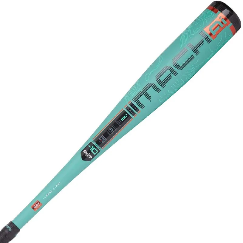 Baseball Bat For Cardio Fun-Rawlings 2025 MACH AI (-10) 2 5/8" USA Approved Bat - Black Green