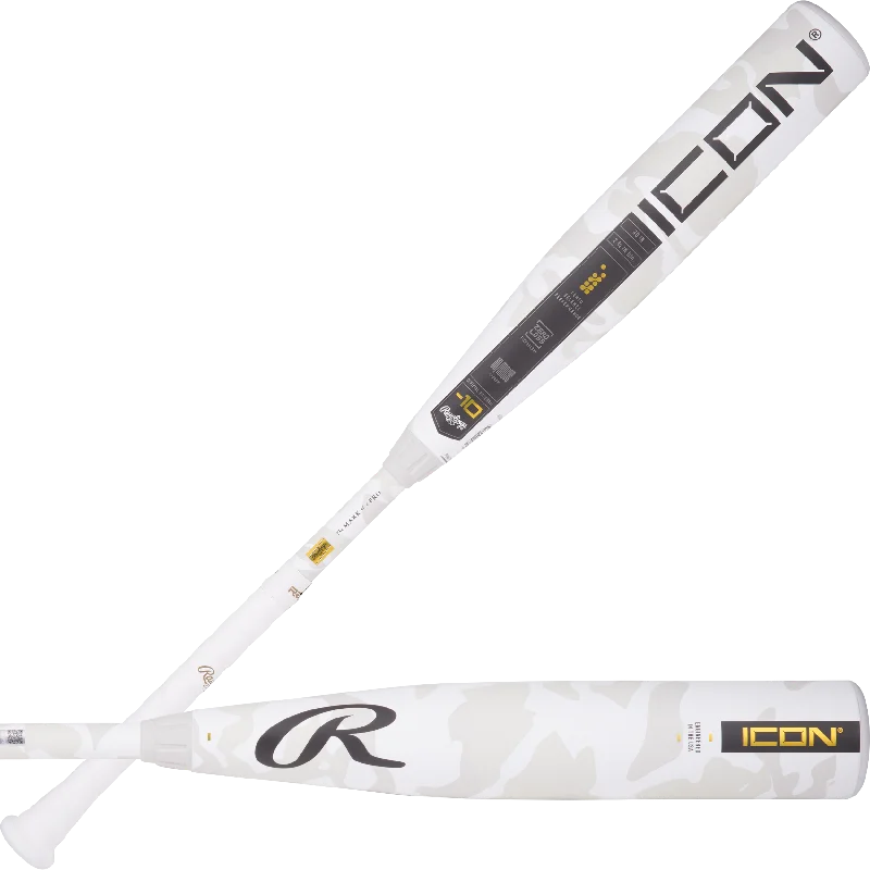 Baseball Bat With Mid-Weight Balance-2025 RAWLINGS ICON -10 USSSA BASEBALL BAT