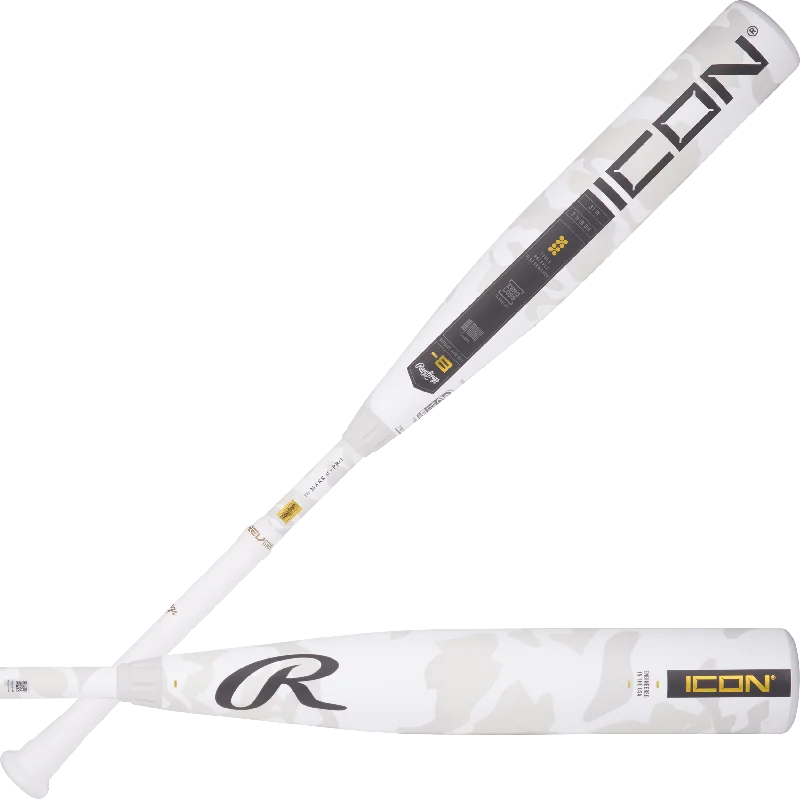 Baseball Bat For Slow Pitch-2025 RAWLINGS ICON -8 USSSA BASEBALL BAT