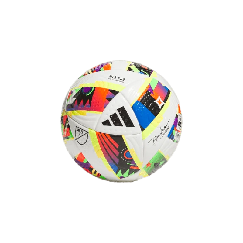 Football With Subtle Lines-Adidas MLS Pro Match Ball