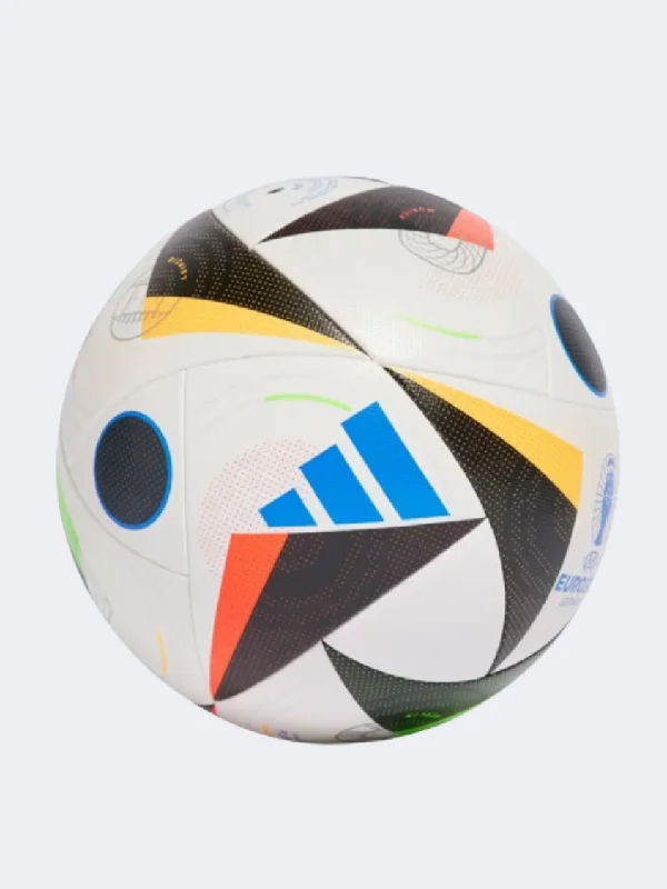 Football For Soft Feel-Adidas Euro 24 Competition Unisex Football Ball White/Black/Blue