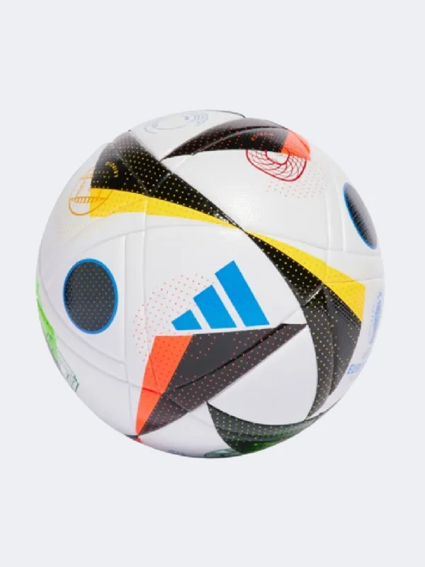 Football For Small Hands-Adidas Euro 24 League  Unisex Football Ball White/Black/Blue