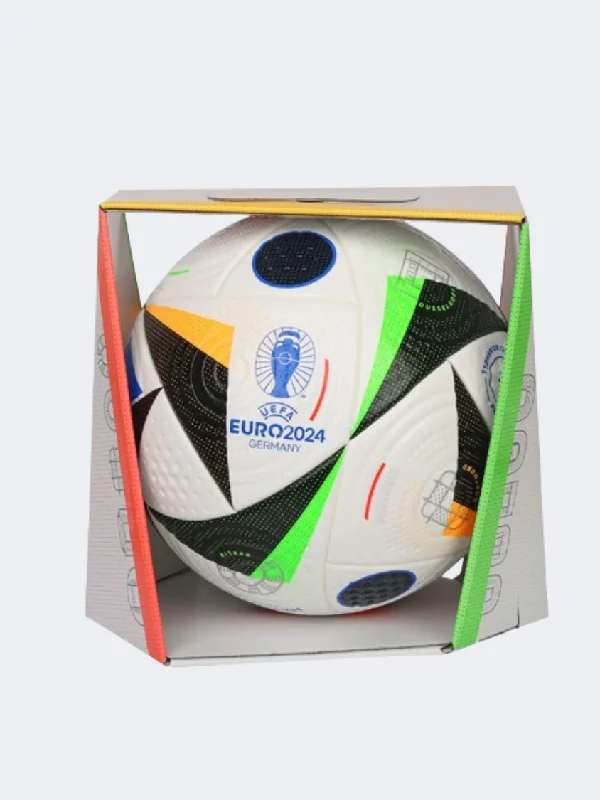 Football For Big Hands-Adidas Euro 24 Pro Unisex Football Ball White/Black/Blue