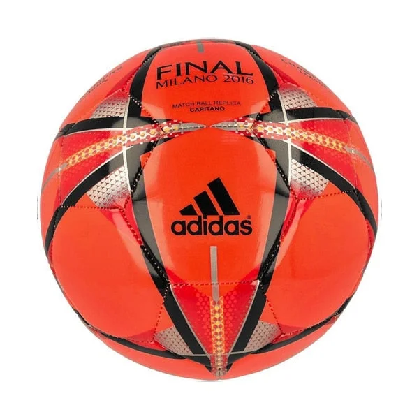 Football For Easy Cleaning-adidas Finale Milano Capitano Ball Red/Black