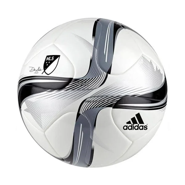 Football For Summer Heat-adidas MLS 2015 Top Training Ball White/Black/Silver