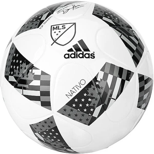 Football For City Streets-adidas Nativo 16 Glider MLS Replica Match Soccer Ball  White/Black