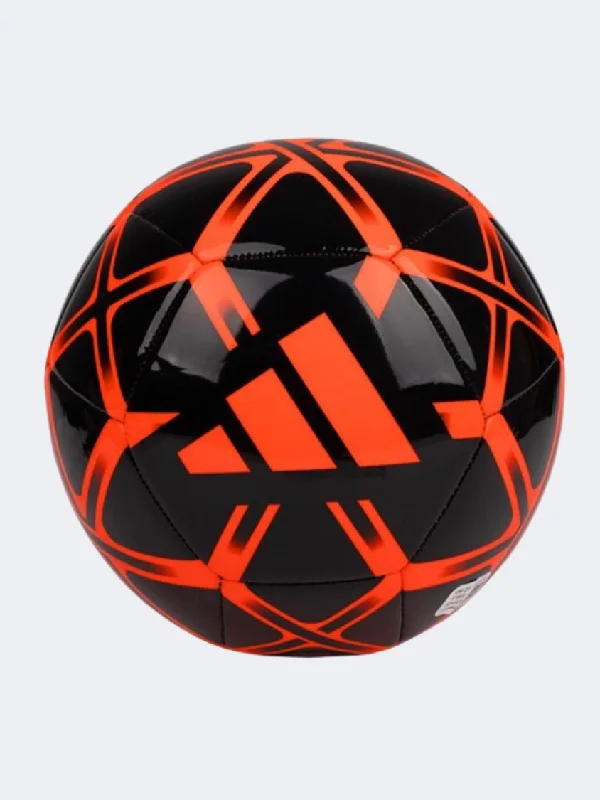 Football For Team Drills-Adidas Starlancer Club Unisex Football Ball Black/Red