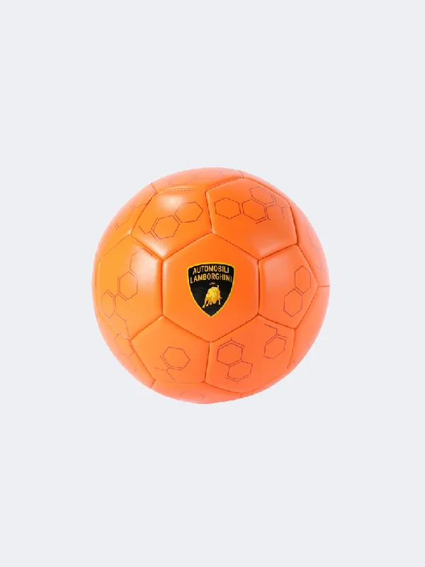 Football For Advanced Plays-Lamborghini Football Ball Orange