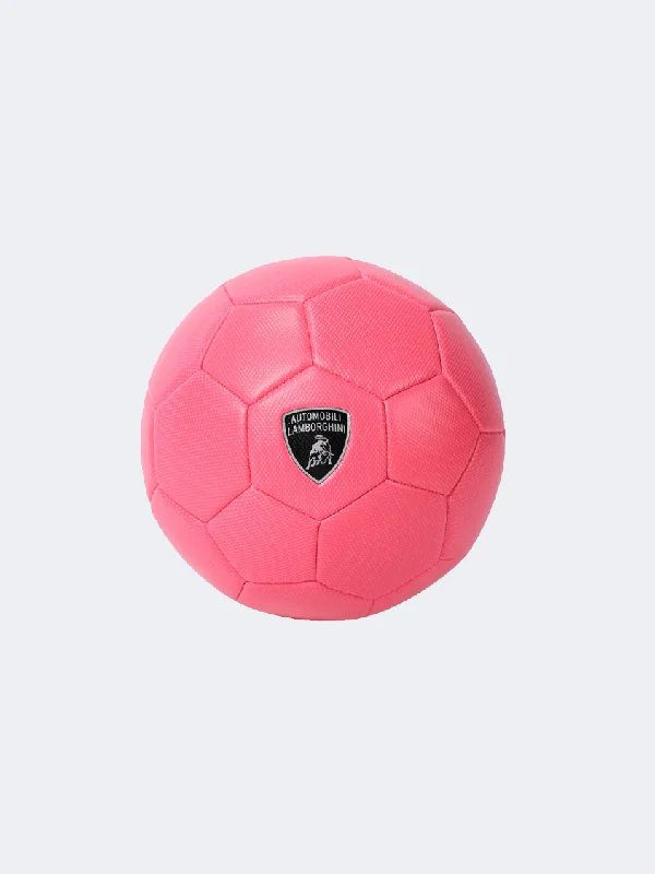 Football For Training Sessions-Lamborghini Football Ball Pink