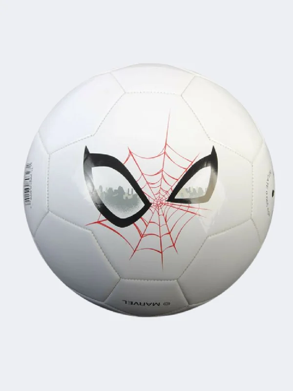 Football With Stylish Patterns-Joerex  Spiderman 5# Pvc Soccer Football Ball White