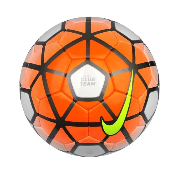 Football With Pre-Inflated Design-Nike Club Team Ball White/Total Orange/Black