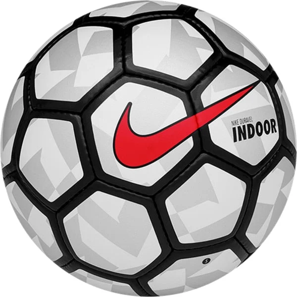 Football For Pro Dreams-Nike Duravel Futsal Soccer Ball White/Black/Red