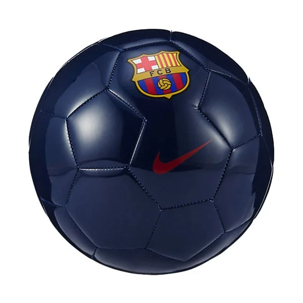 Football With QB Grip-Nike FC Barcelona 16/17 Supporters Ball MidNight Navy/Prime Red