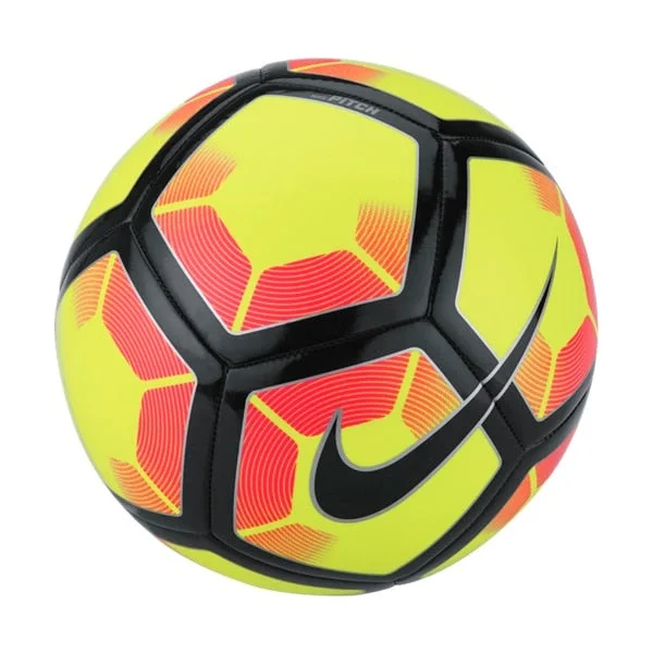 Football With Punter Feel-Nike Pitch Ball Volt/Pink Blast/Black