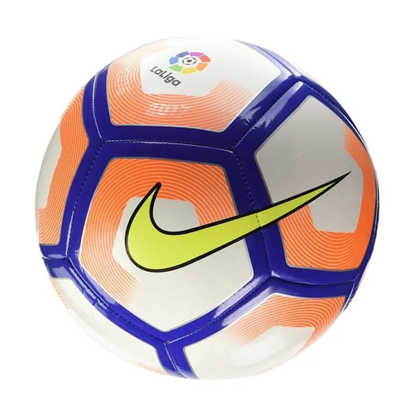 Football For Quarterbacks-Nike Pitch La Liga 16/17 Ball White/Orange/Blue/Black