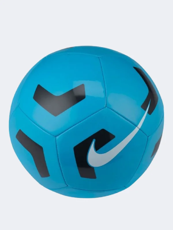 Football For Pickup Games-Nike Pitch Train Unisex Football Ball Blue/Black/White