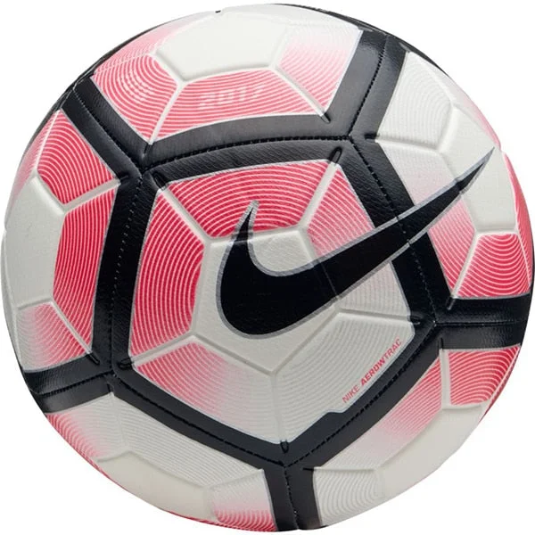 Football For Senior Players-Nike Strike Soccer Ball White/Racer Pink/Black