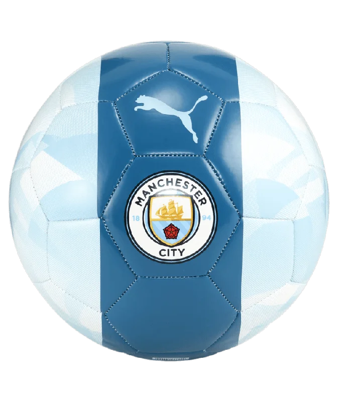 Football With Pro-Grade Build-Puma Manchester City Core Soccer Ball