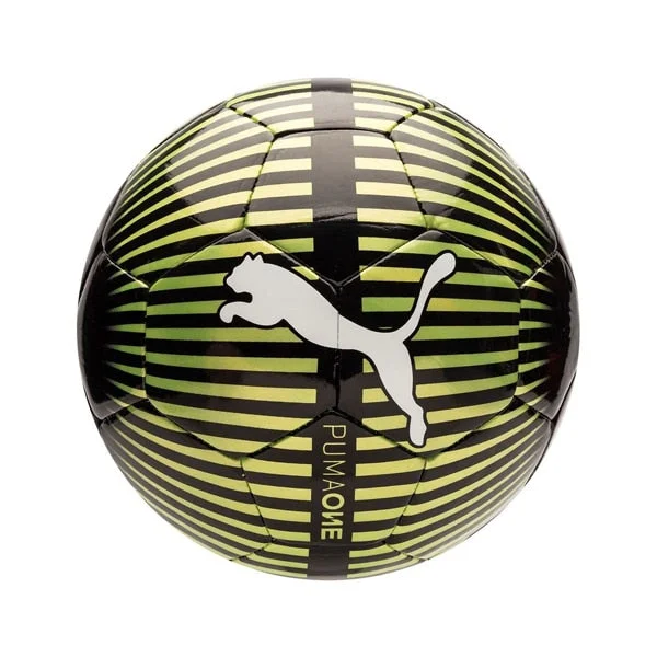 Football With Travel Bag-PUMA One Chrome Ball Yellow