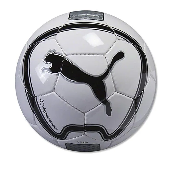 Football With Fan Designs-PUMA Power Camp Ball Black/White