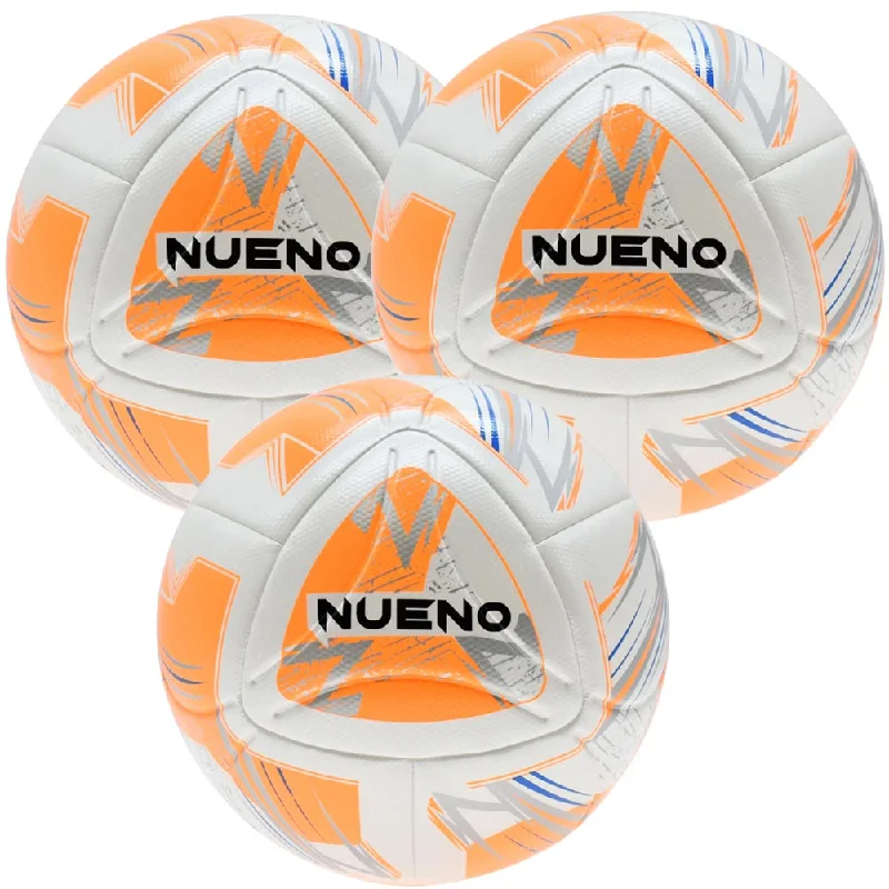 Football With Textured Surface-3 x PT Nueno Match Footballs