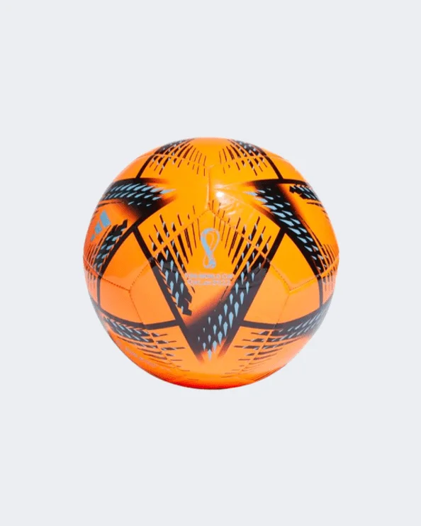 Football For Outdoor Fields-Adidas Al Rihla Club Unisex Football Ball Orange/Black