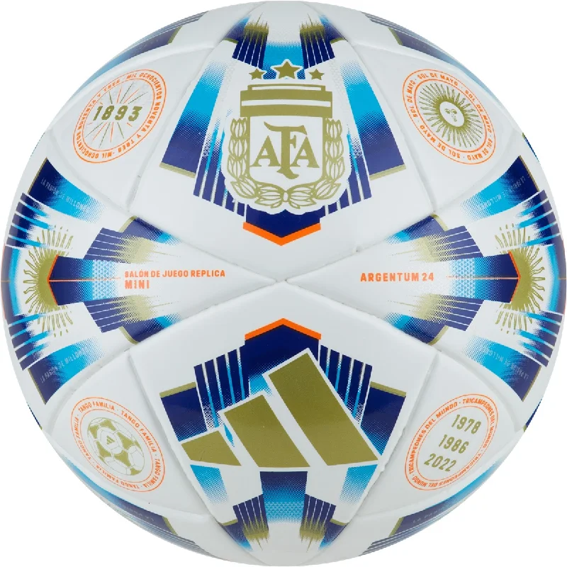 Football With Synthetic Leather-Adidas Argentina Mini Soccer Ball