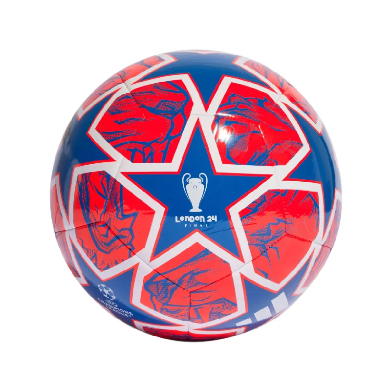 Football With Size 9-Adidas Champions League Club Soccer Ball 2024-GLORY BLUE/SOLAR RED/WHITE