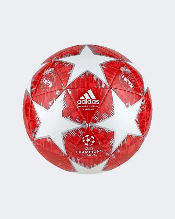 Football For Indoor Play-Adidas Finale 18 Real Madrid Capitano Unisex Football Ball Red/White