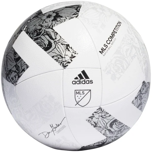 Football For Local Stores-adidas MLS Competition NFHS Ball 2022 (White/Grey)